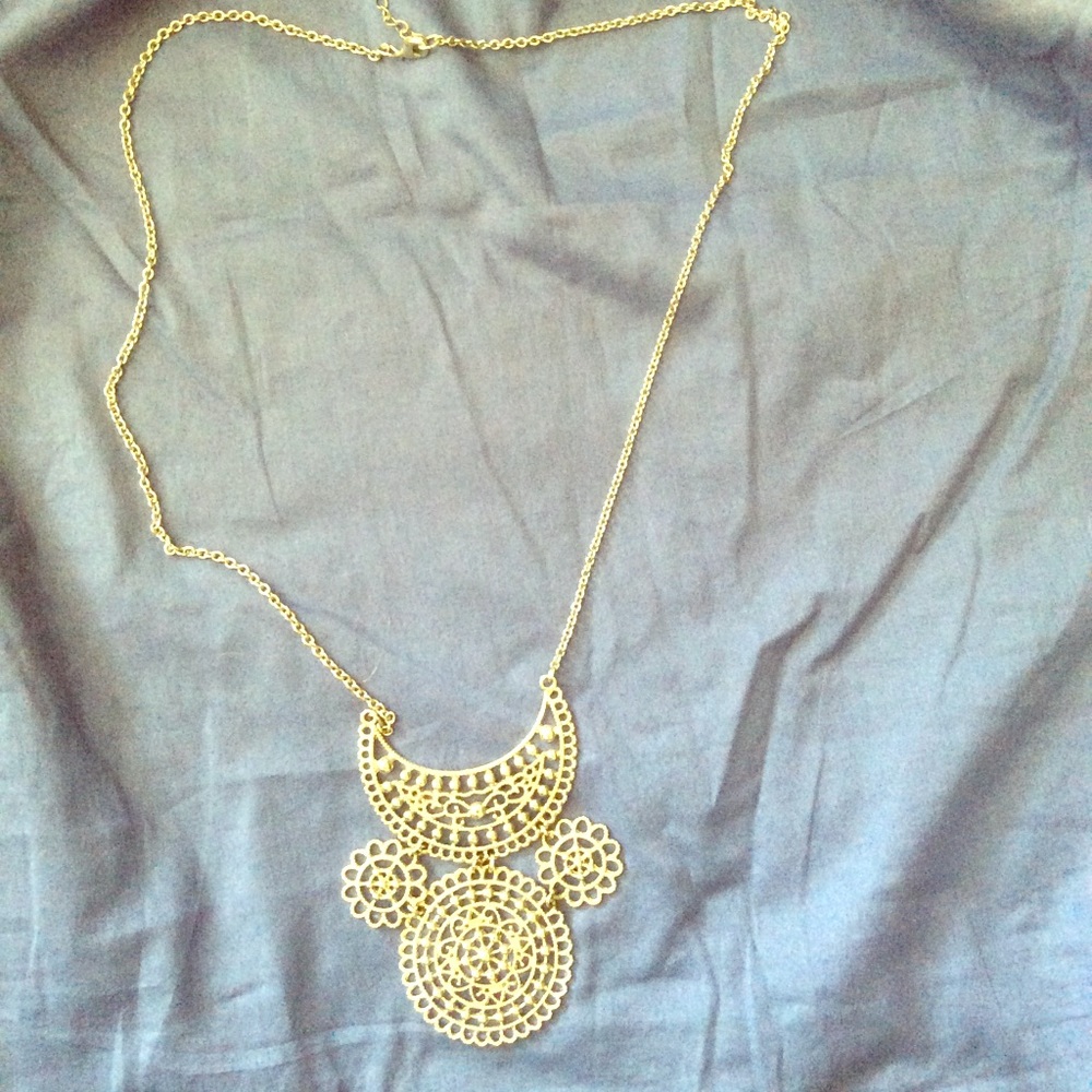 Long chain necklace